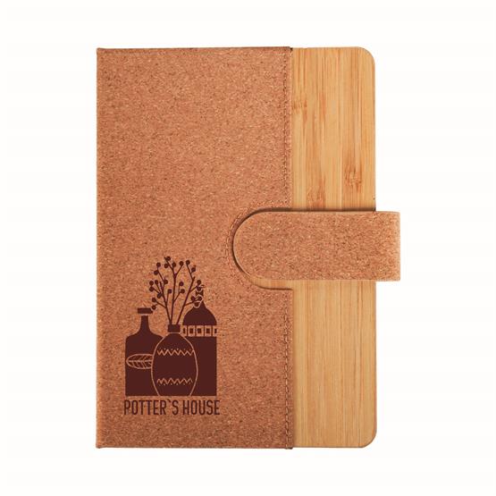 NBK108 - Cork and Bamboo Notebook