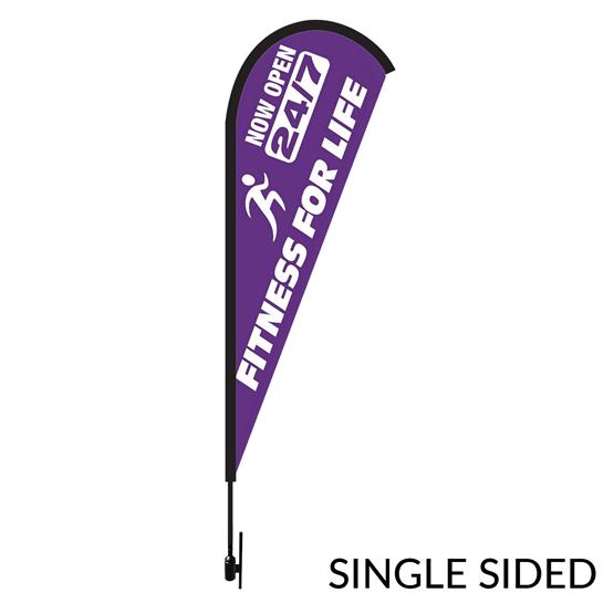 TDTW-14SS - 14-ft. Tear Drop Flag Kit Single Side