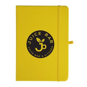 Notebook With Sticky Notes And Flags